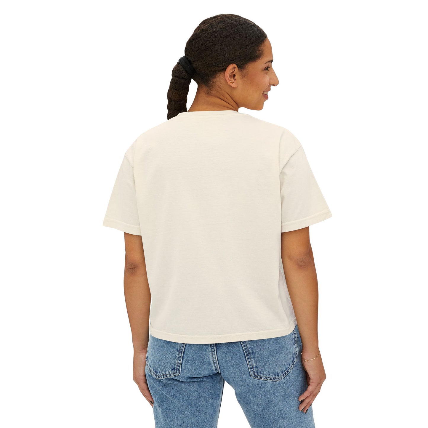 StarDust Women's Boxy Tee - Comfortable & Stylish Casual Wear
